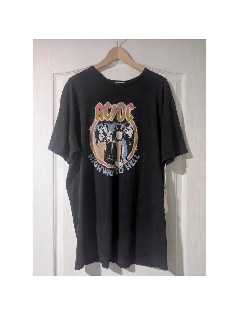 The Original Retro Brand | AC/DC Highway to Hell Black Label Tee